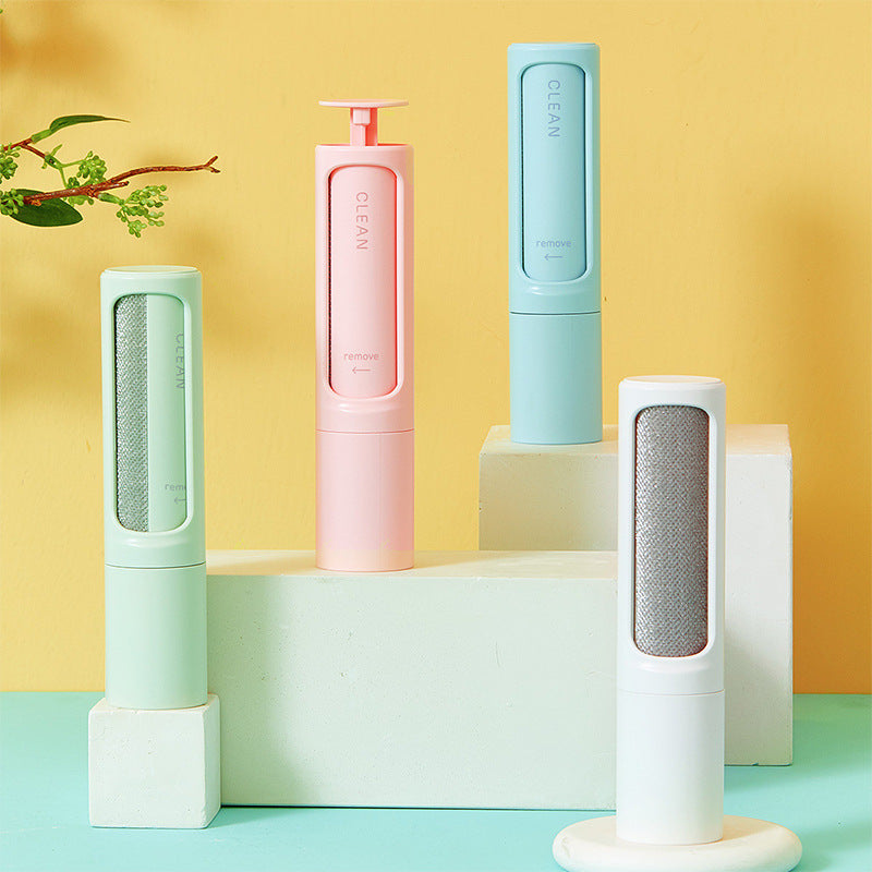 Effortless 2-in-1 Reusable Pet Hair Remover Brush for a Fur-Free Home