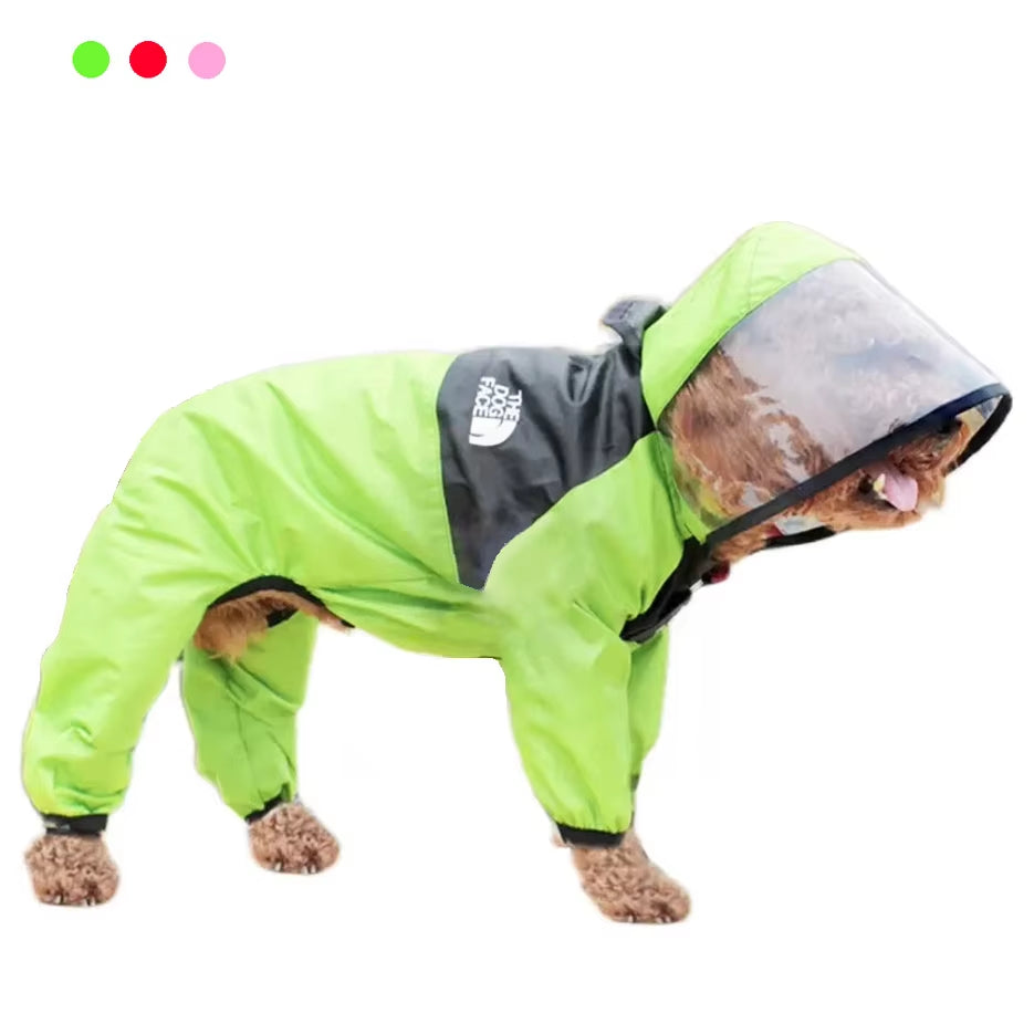 Stylish and Functional Waterproof Raincoat for Dogs