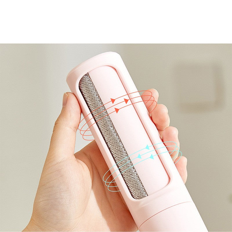 Effortless 2-in-1 Reusable Pet Hair Remover Brush for a Fur-Free Home