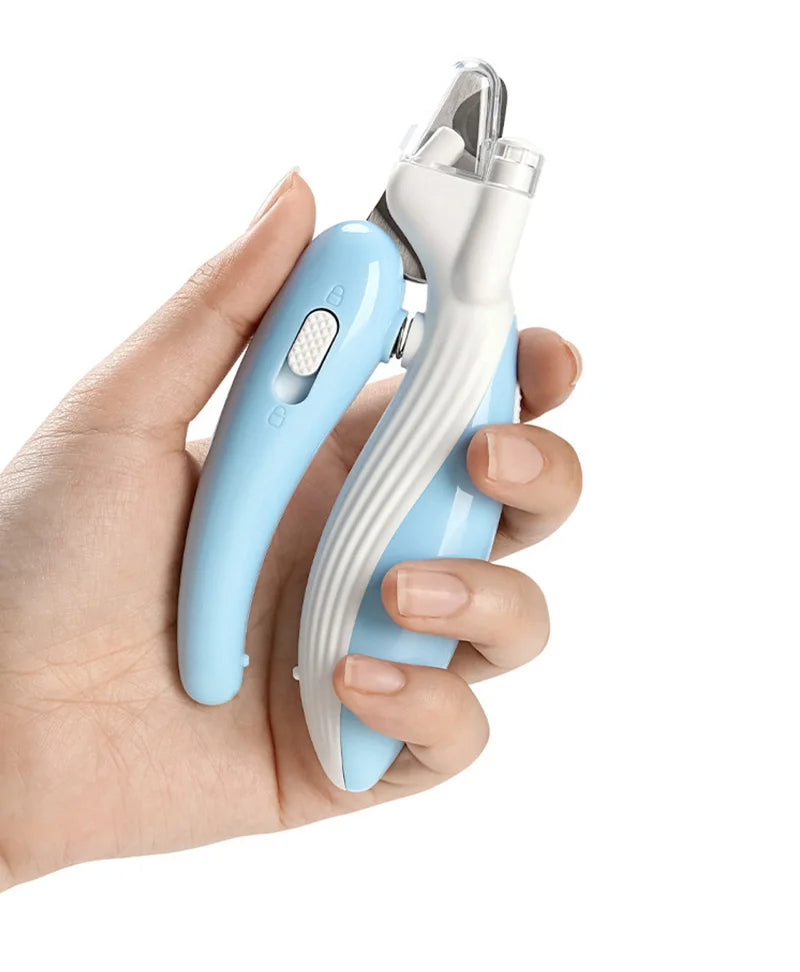 Professional Pet Nail Clippers with LED Light for Safe and Precise Grooming
