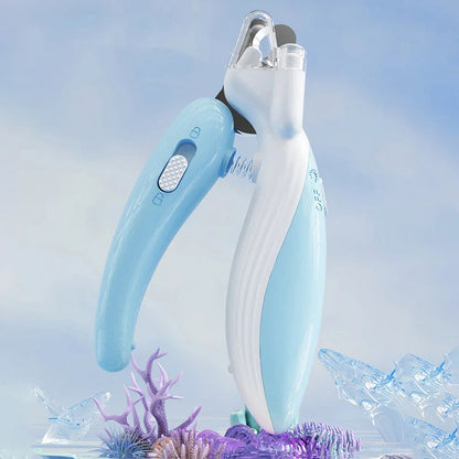 Professional Pet Nail Clippers with LED Light for Safe and Precise Grooming