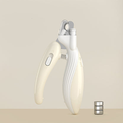 Professional Pet Nail Clippers with LED Light for Safe and Precise Grooming