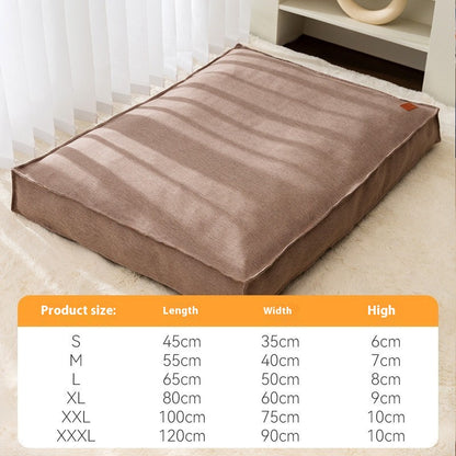 Premium Waterproof Memory Foam Pet Sleeping Bed for All Seasons