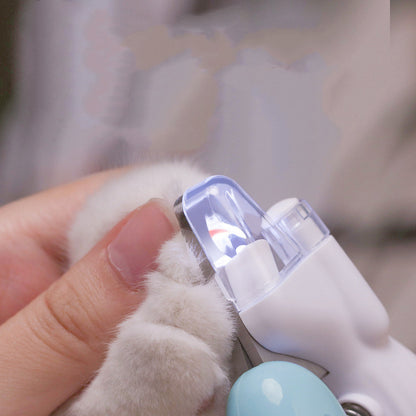 Professional Pet Nail Clippers with LED Light for Safe and Precise Grooming