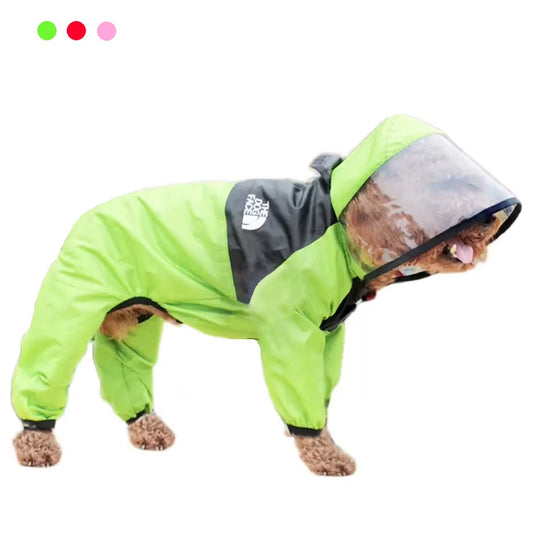 Stylish and Functional Waterproof Raincoat for Dogs