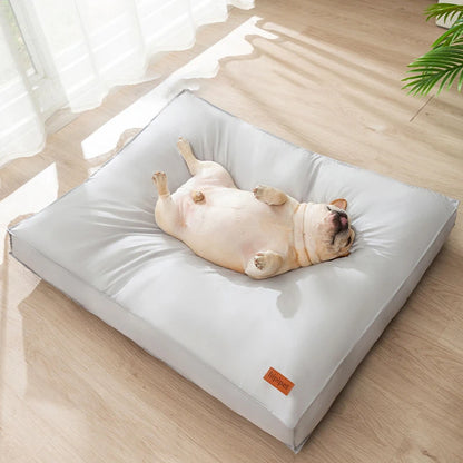 Premium Waterproof Memory Foam Pet Sleeping Bed for All Seasons