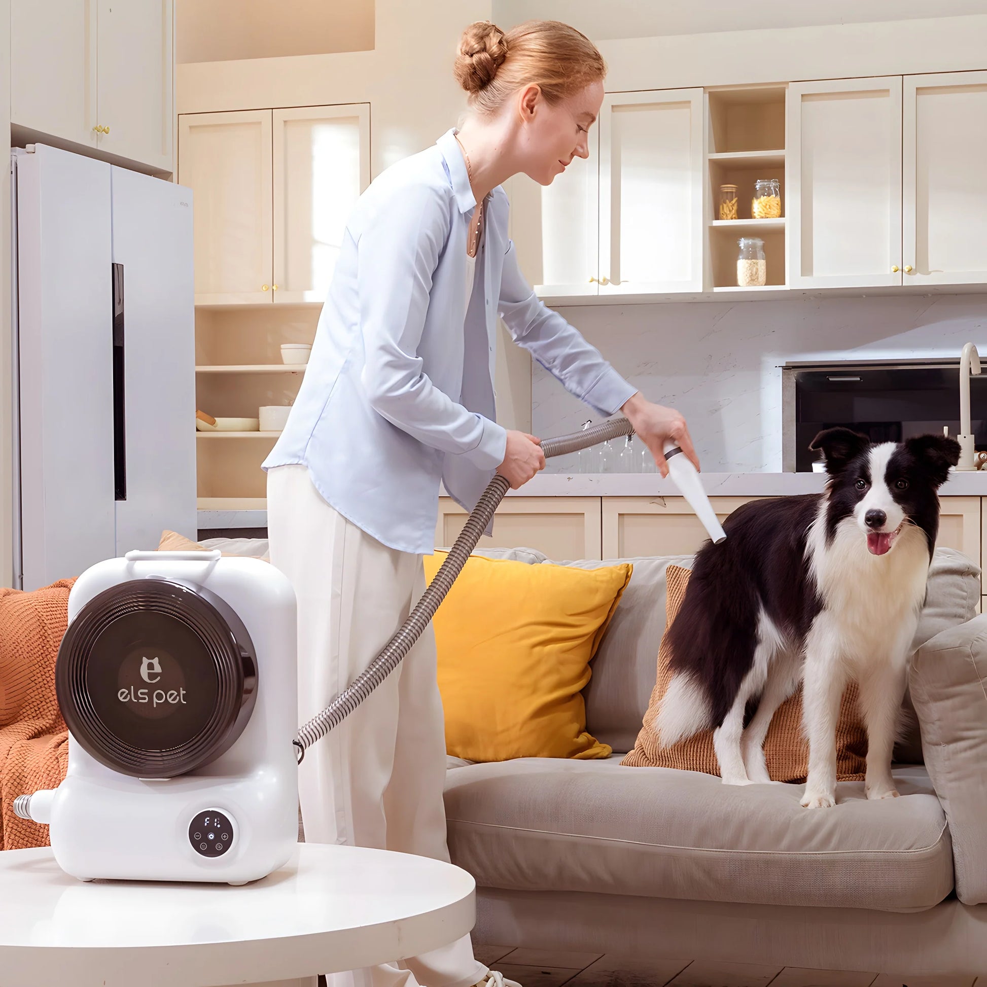 Revolutionize Your Pet Grooming with the Els Pet Groomdora 5-In-1 Grooming Vacuum Kit