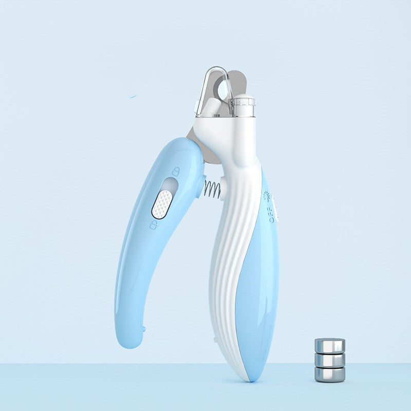 Professional Pet Nail Clippers with LED Light for Safe and Precise Grooming