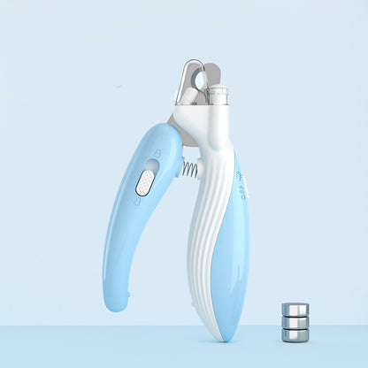 Professional Pet Nail Clippers with LED Light for Safe and Precise Grooming