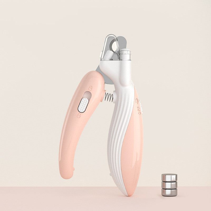 Professional Pet Nail Clippers with LED Light for Safe and Precise Grooming